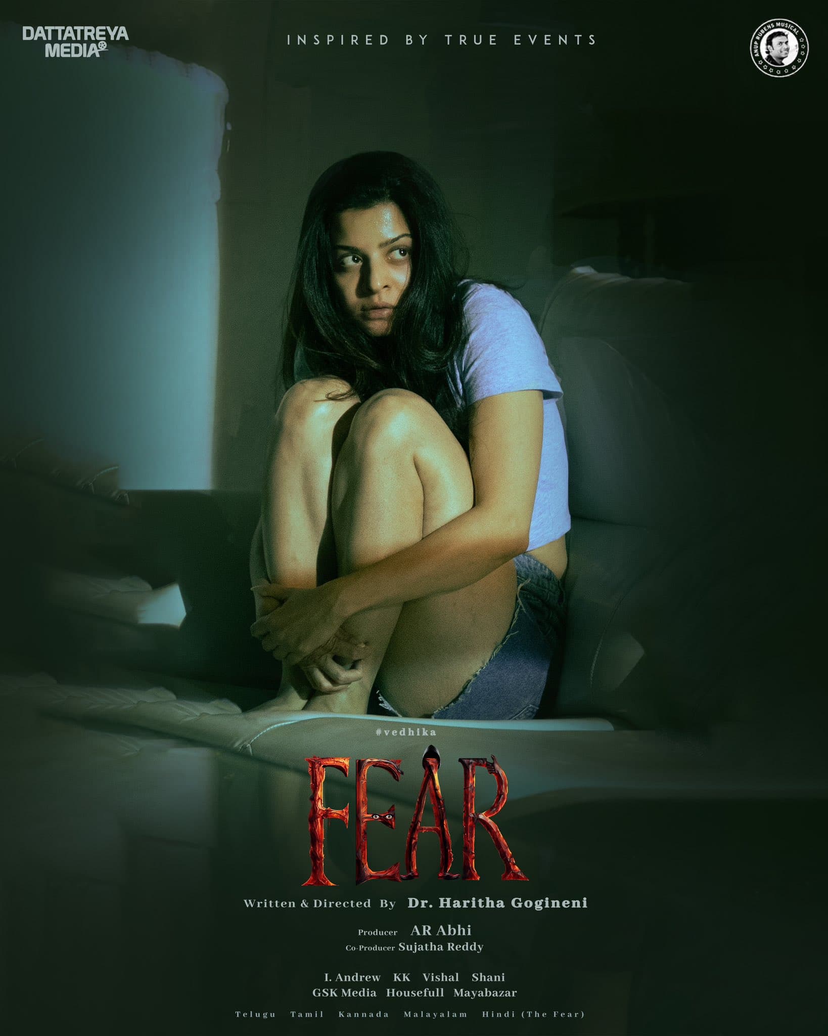 Poster of Fear (2024) Hindi ORG Dubbed Full Movie