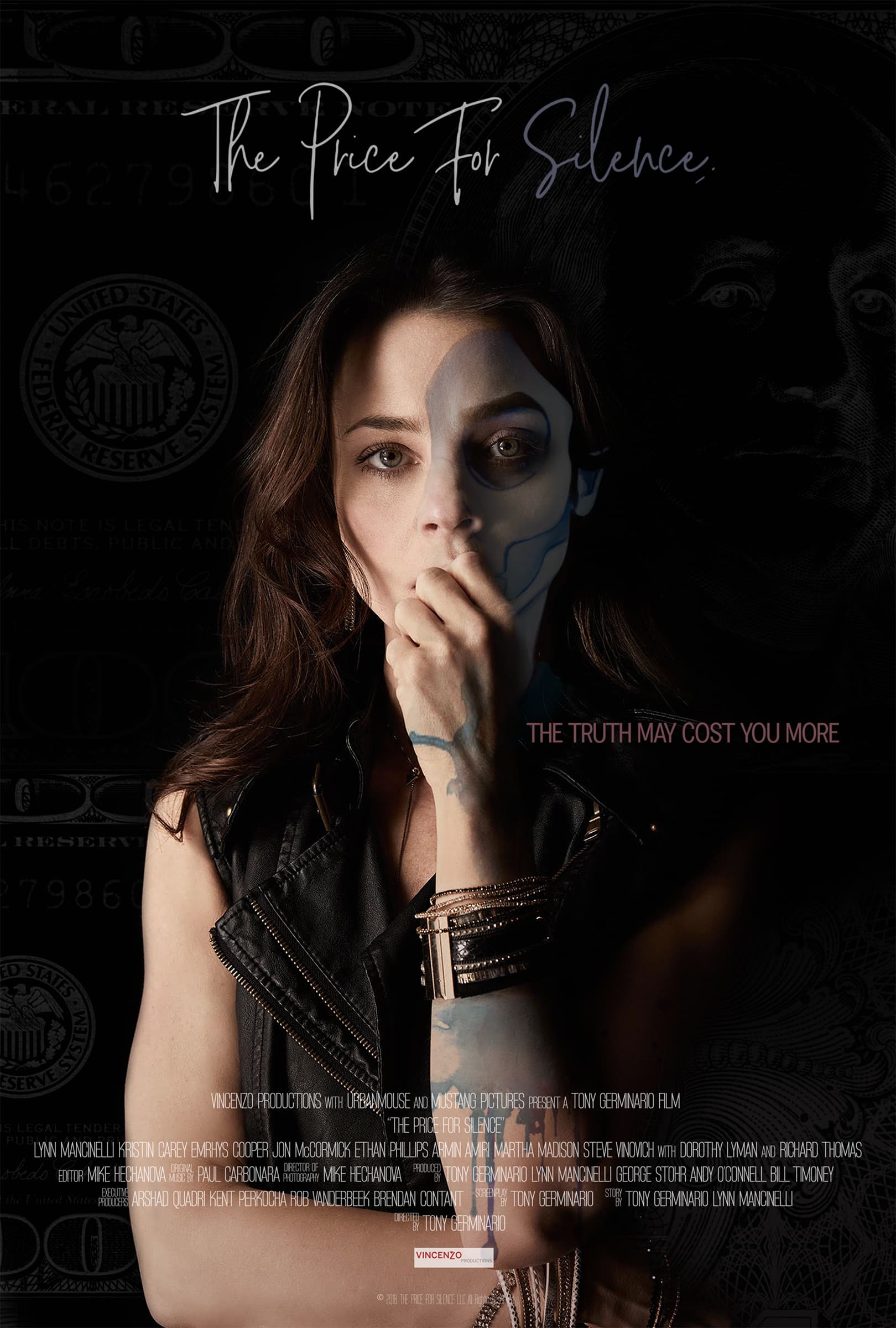 Poster of The Price for Silence (2018) WEB-DL Full Movie (Hindi-English)