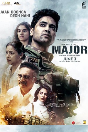  Major (2022) Hindi Full Movie NETFLIX WEB-DL 480p [400MB] | 720p [1GB] | 1080p [2.5GB] | 2160p 4K