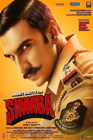  Simmba (2018) Hindi Full Movie 480p [450MB] | 720p [1.2GB] | 1080p [4GB]