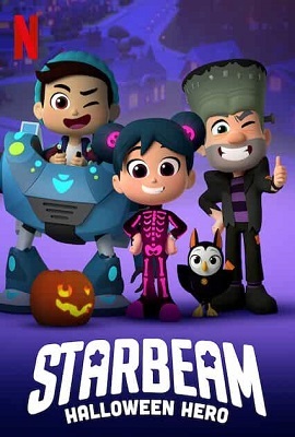  Netflix StarBeam: Halloween Hero (2020) Dual Audio {Hindi-English} 720p [250MB] HEVC HDRip