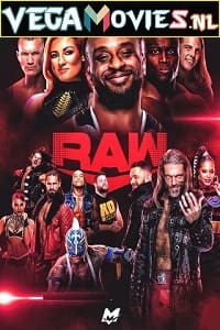  WWE Monday Night Raw 17th January (2022) English Full WWE Show 480p [550MB] | 720p [1GB] HDRip